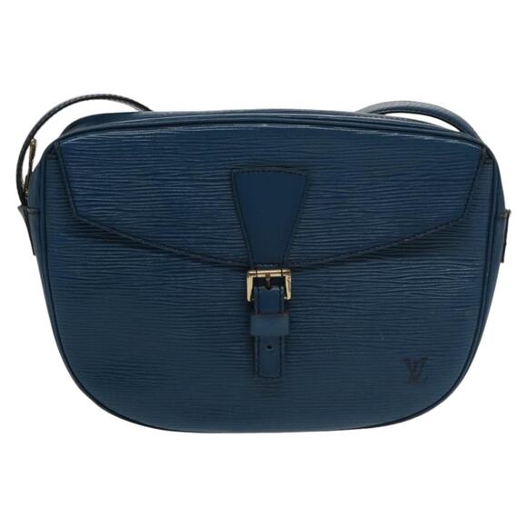 LOUIS VUITTON Epi June Feuille Shoulder Bag Blue M52155 - Picture 13 of 16